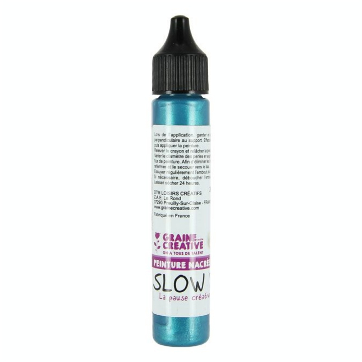 Peinture 3D Slow & Art 30 ml Nacré - Graine Créative - Rougier et Plé