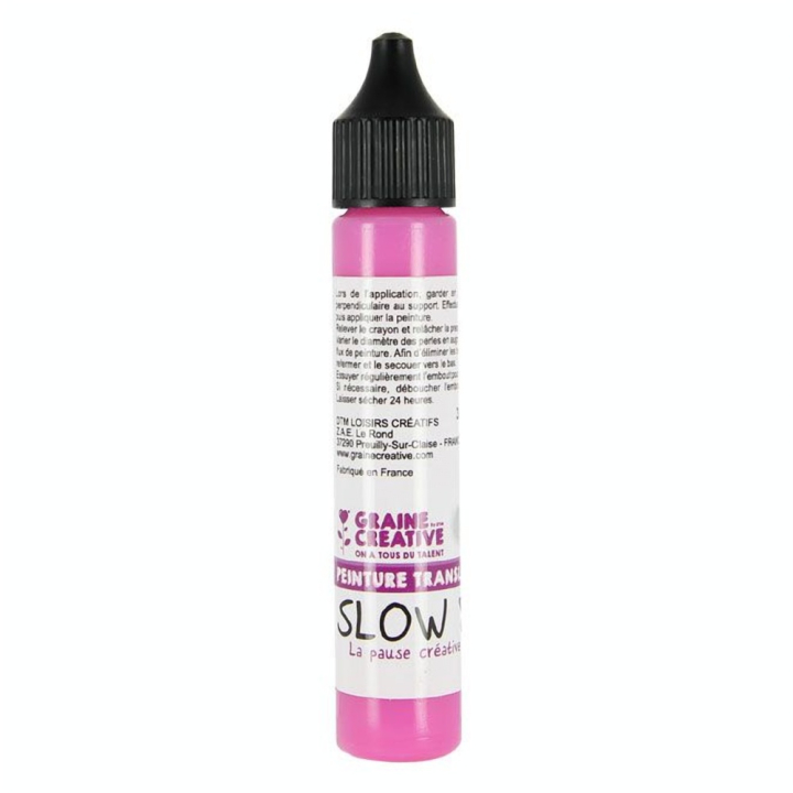 Peinture 3D Slow & Art 30 ml Translucide - Graine Créative - Rougier et Plé