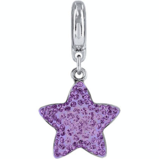 BeCharmed Pavé étoile 86512 - 14 mm - Amethyst - Cristaux de Swarovski - Rougier et Plé