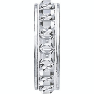 BeCharmed Pavé Stopper 81001 - 15 mm - Cristaux de Swarovski - Rougier et Plé