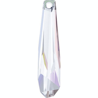 Pendentif Crystalactite givré 6017 - 30 mm - Cristaux de Swarovski - Rougier et Plé