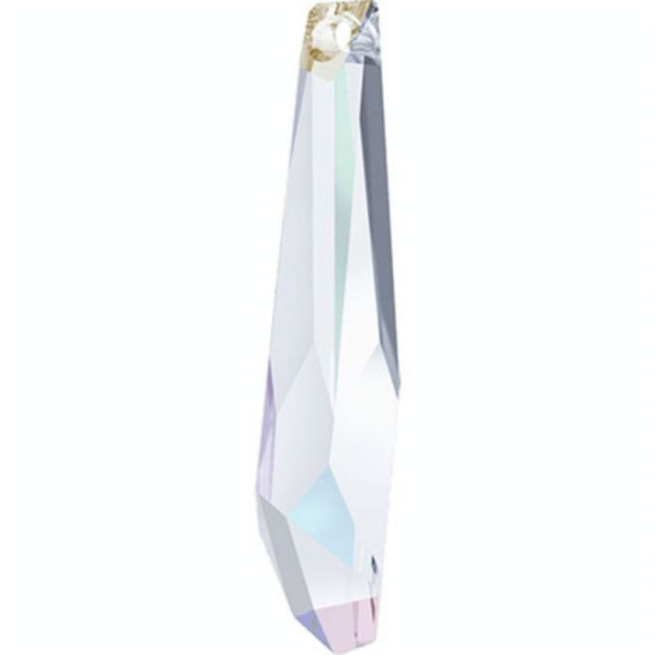 Pendentif Crystalactite givré 6017 - 30 mm - Cristaux de Swarovski - Rougier et Plé