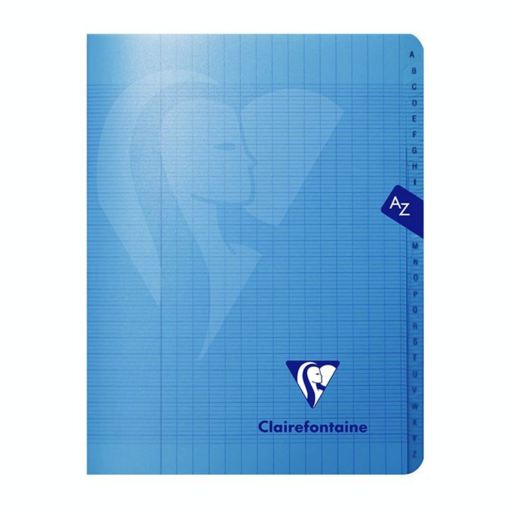 Cahier répertoire A-Z Mimesys 17 x 22 cm 96 pages Grands carreaux Séyès - Clairefontaine - Rougier et Plé