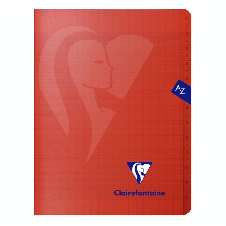 Cahier répertoire A-Z Mimesys 17 x 22 cm 96 pages Grands carreaux Séyès - Clairefontaine - Rougier et Plé