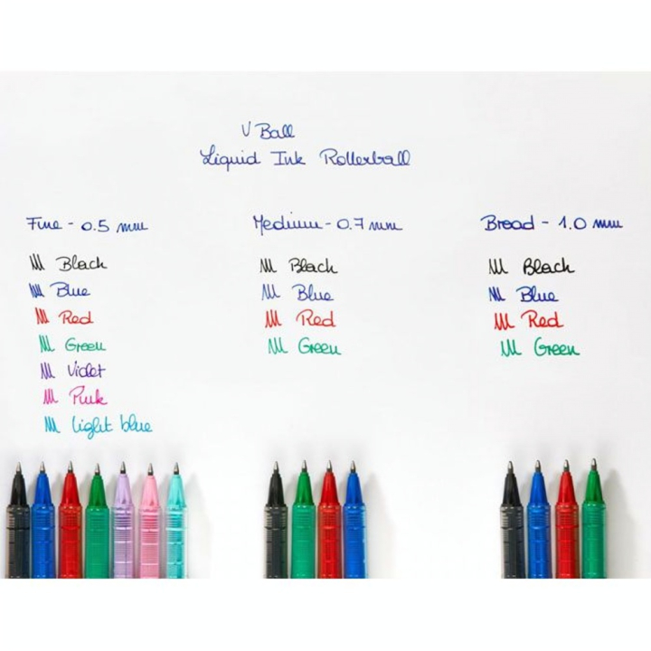Stylo Roller V-Ball pointe large 1.0 - Pilot - Rougier et Plé