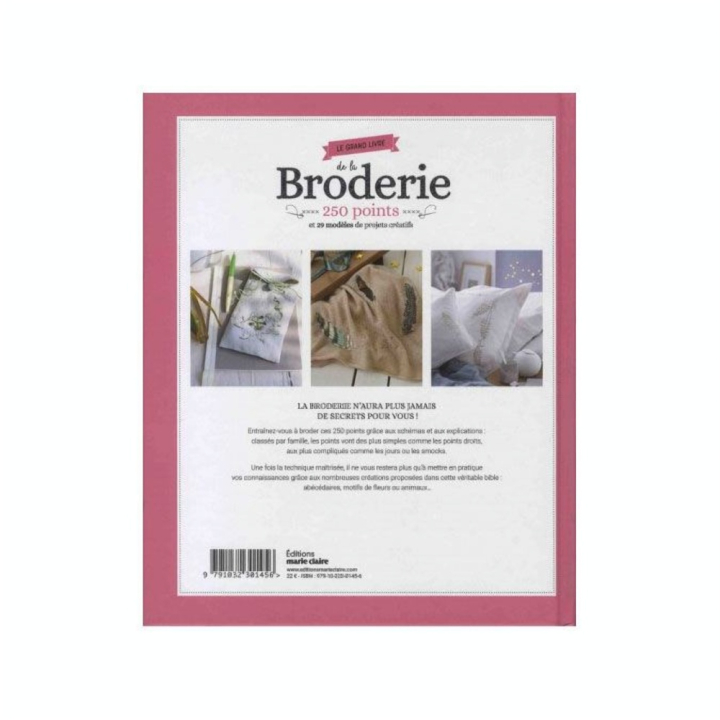 Livre Le Grand livre de la broderie - Editions de Saxe - Rougier et Plé