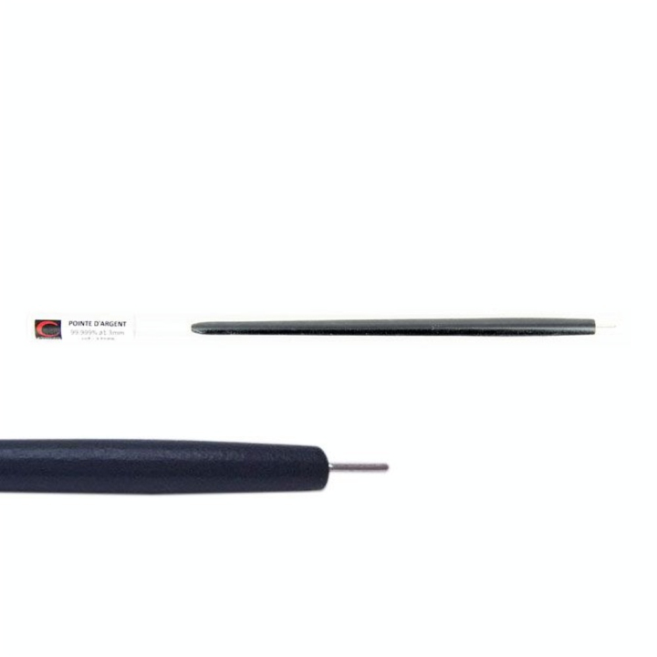 Pointe d'argent 99,999 % - Ø 1,3 mm - Corect Art - Rougier et Plé