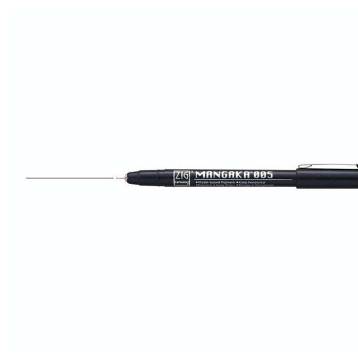 Feutre Mangaka Noir 0.20 mm - Kuretake - Rougier et Plé