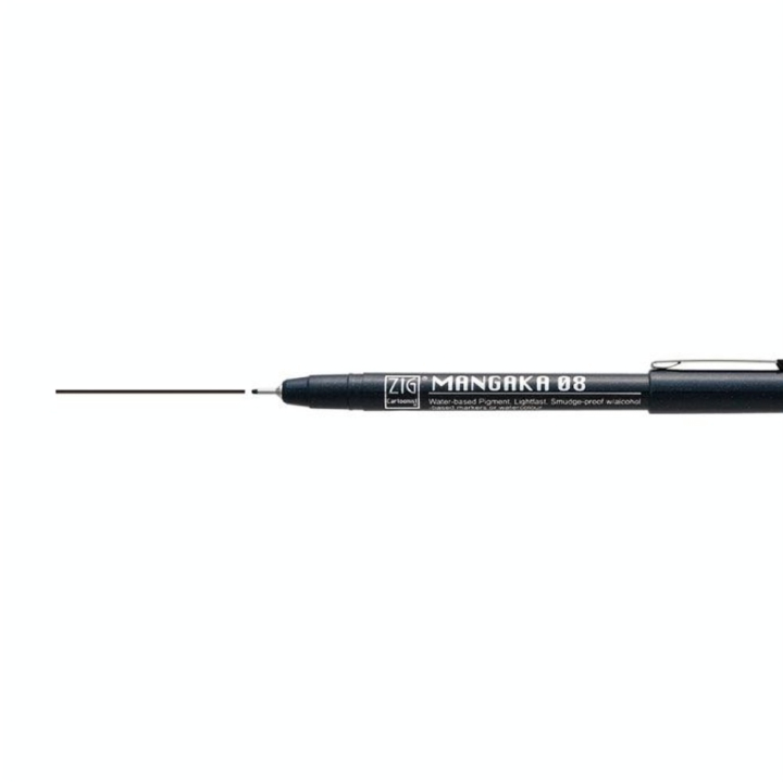 Feutre Mangaka Noir 0.65 mm - Kuretake - Rougier et Plé