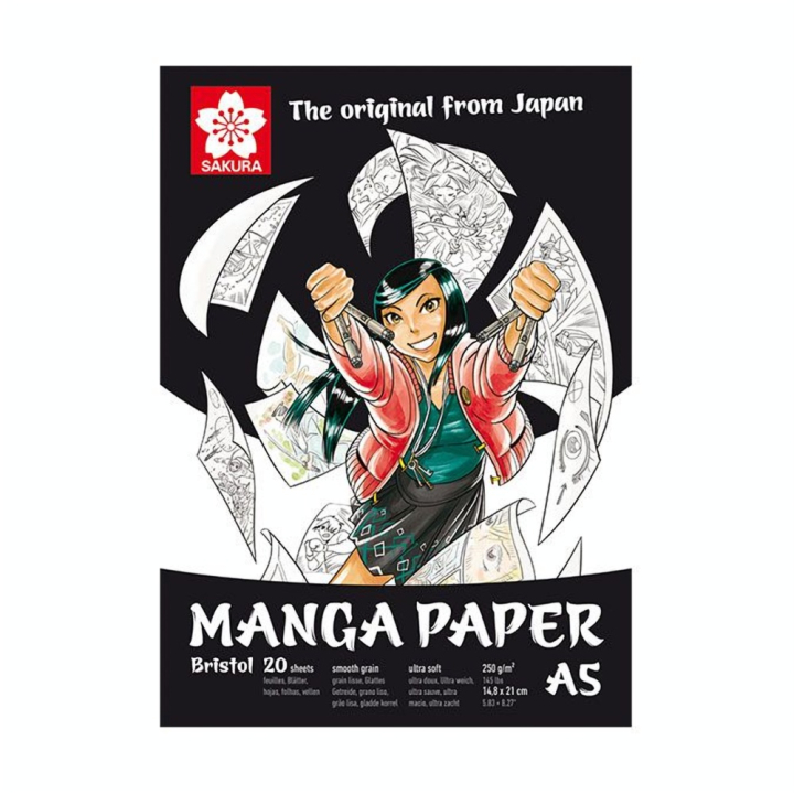 Papier en bloc spécial Manga - Sakura - Rougier et Plé