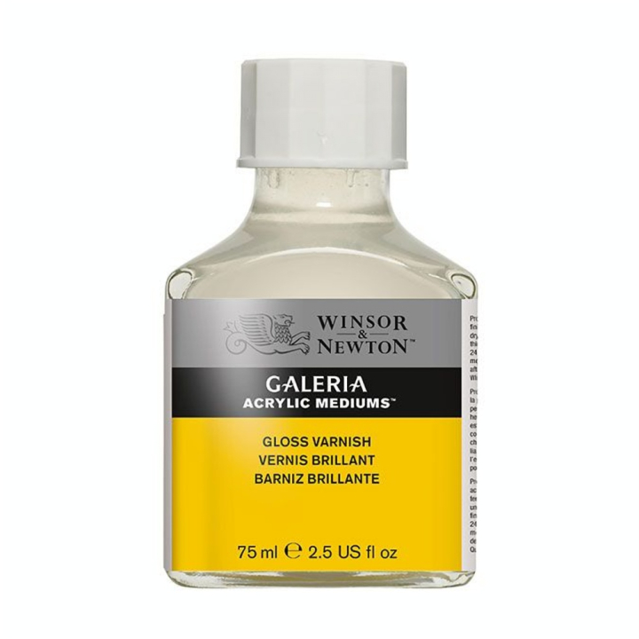 Vernis acrylique brillant Galeria - Winsor & Newton - Rougier et Plé