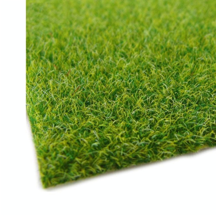 Tapis d'herbe de modélisme Vert clair 30 x 40 cm - Schulcz - Rougier et Plé