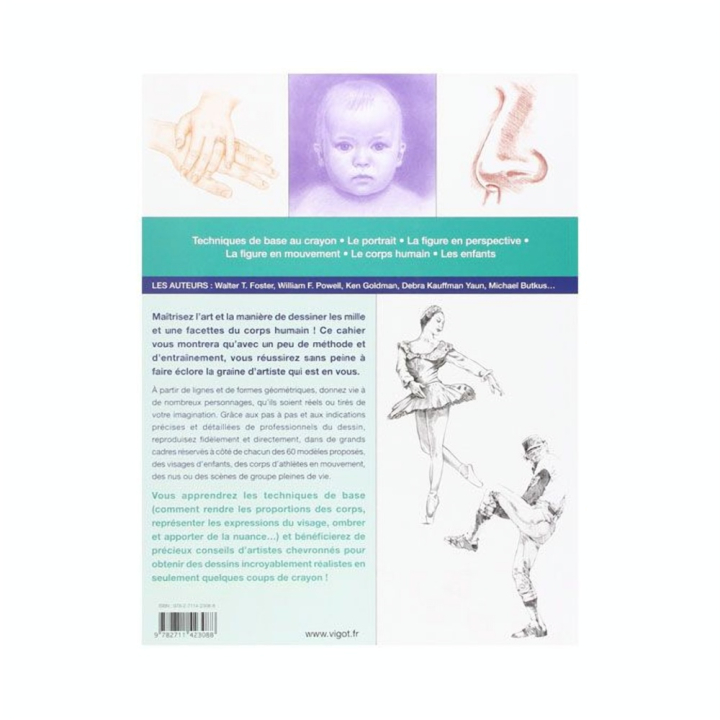 Livre Le corps humain en 60 exercices - Éditions Vigot - Rougier et Plé