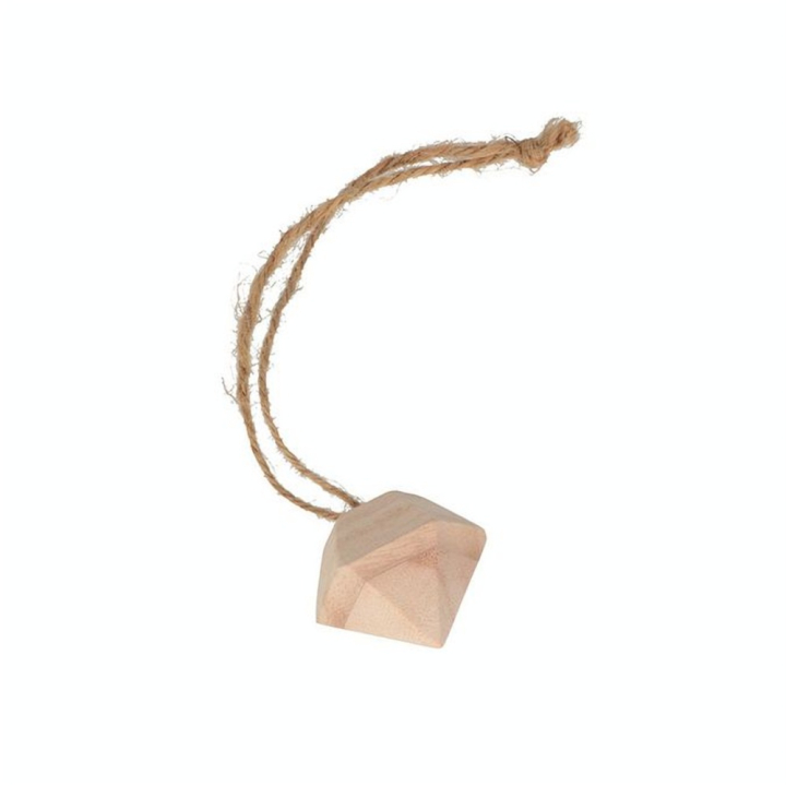 Décoration de noël Diamant en bois 5,5 x 5 cm - Artemio - Rougier et Plé