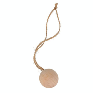 Décoration de noël Boule en bois Ø 3 cm - 3 pcs - Artemio - Rougier et Plé