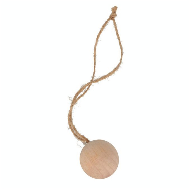 Décoration de noël Boule en bois Ø 3 cm - 3 pcs - Artemio - Rougier et Plé