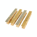 Pince à linge or et argent - 4 pcs - CTOP - Rougier et Plé