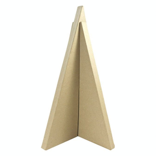 Objet en papier mâché Sapin triangle - Décopatch - Rougier et Plé