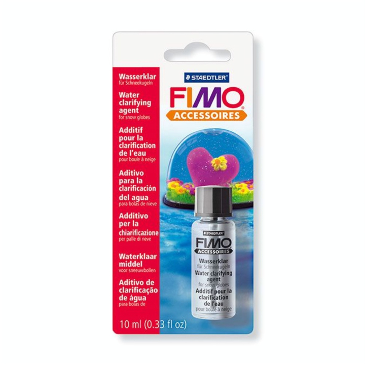 Additif pour clarifier l'eau des boules à neige 10 ml - Fimo - Rougier et Plé