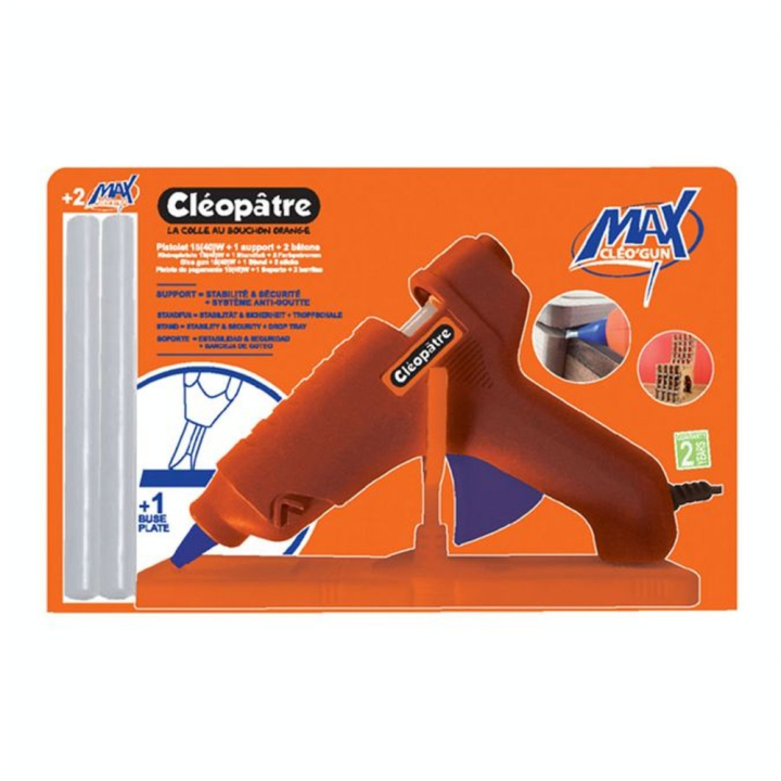Pistolet à colle Max Cléo'Gun Ø 11 mm - Cléopatre - Rougier et Plé