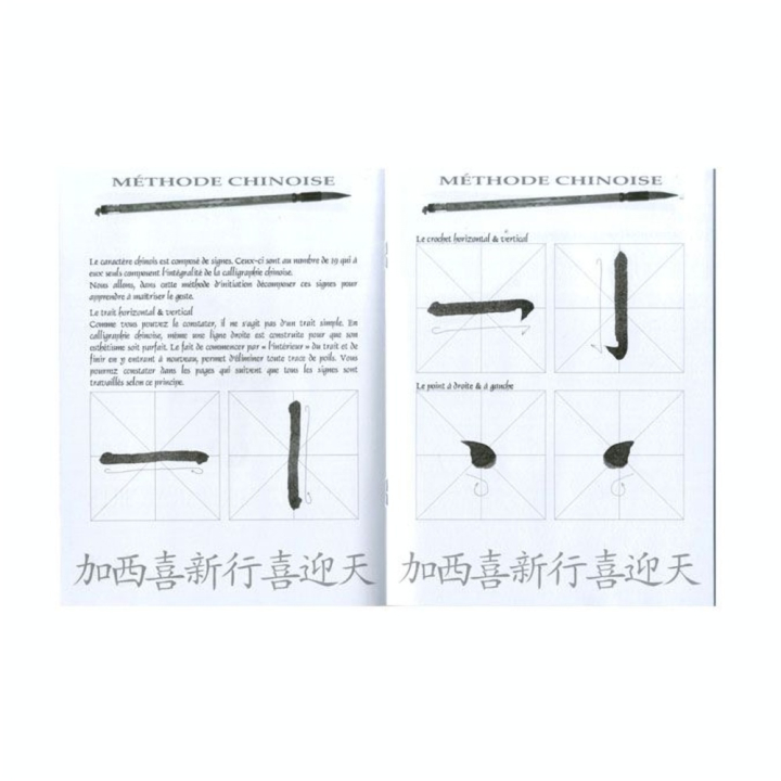 Coffret d'apprentissage de la Calligraphie Chinoise - Corect Art - Rougier et Plé