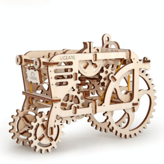 Puzzle mécanique en bois Tracteur - UGEARS - Rougier et Plé