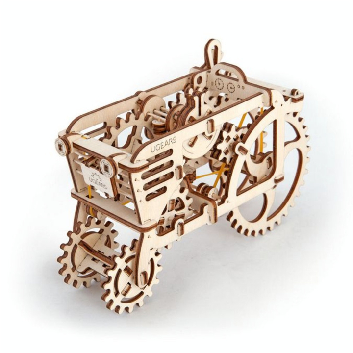 Puzzle mécanique en bois Tracteur - UGEARS - Rougier et Plé