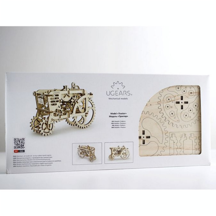 Puzzle mécanique en bois Tracteur - UGEARS - Rougier et Plé
