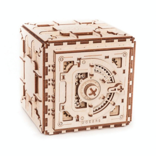 Puzzle mécanique en bois Coffre-fort - UGEARS - Rougier et Plé