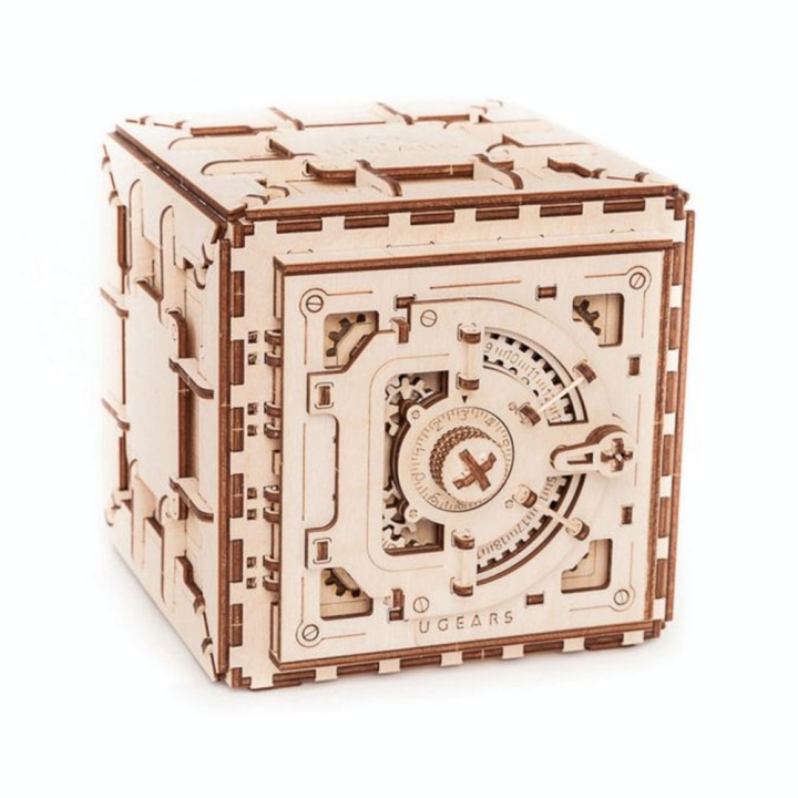 Puzzle mécanique en bois Coffre-fort - UGEARS - Rougier et Plé