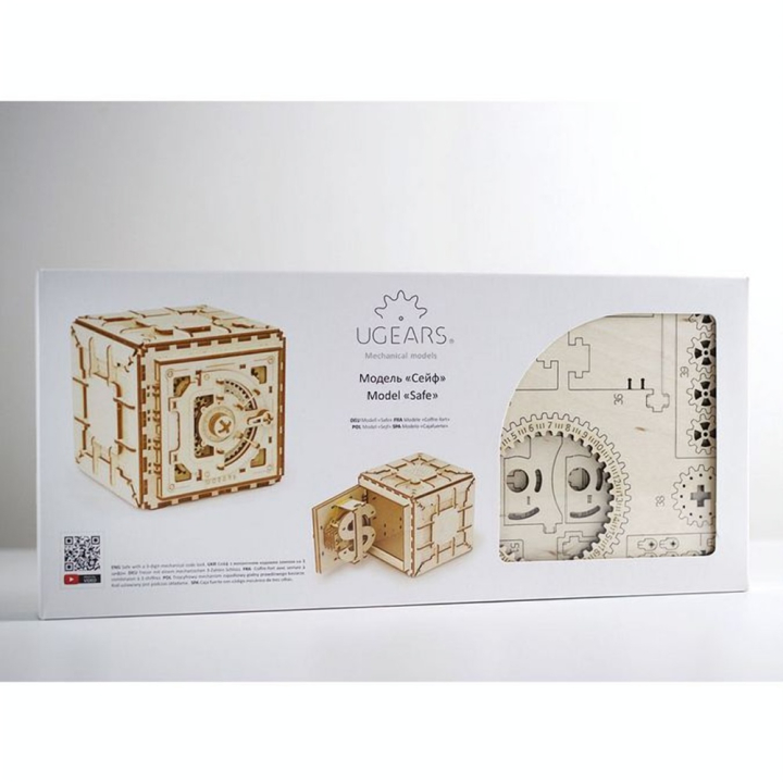 Puzzle mécanique en bois Coffre-fort - UGEARS - Rougier et Plé
