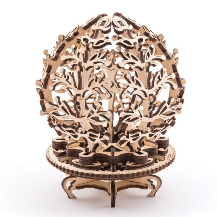 Puzzle mécanique en bois La fleur Lila - UGEARS - Rougier et Plé