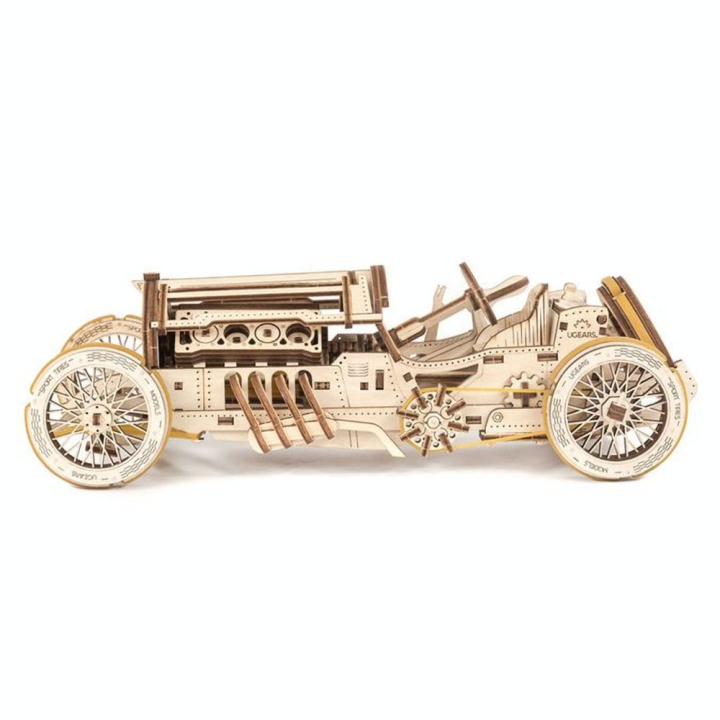 Puzzle mécanique en bois Bolide U-9 Grand Prix - UGEARS - Rougier et Plé