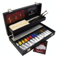 Peinture acrylique extra-fine Coffret bois noir 13 x 60 ml - Sennelier - Rougier et Plé