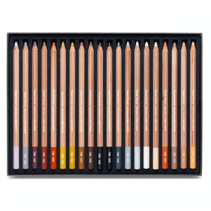 Crayon Pastel 788 Boîte 40 pcs - Caran d'Ache - Rougier et Plé
