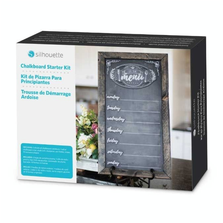 Kit de démarrage pour Tableau noir pour machine de découpe - Silhouette - Rougier et Plé