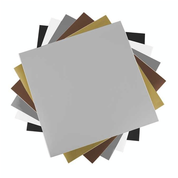 Film vinyle Assortiment Neutre 6 feuilles - Silhouette - Rougier et Plé