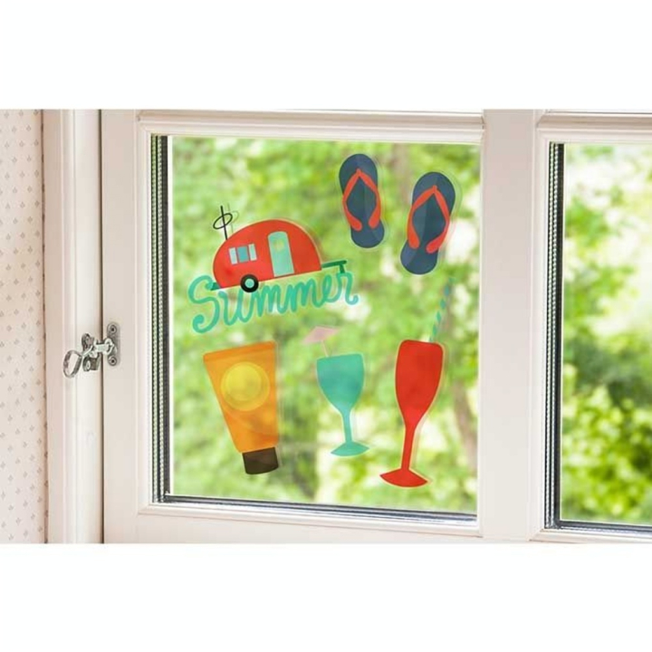 Film électrostatique pour vitres Transparent 21.6 x 28 cm 5 pcs - Silhouette - Rougier et Plé