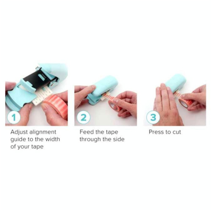 Outil de découpe pour Masking Tape Washi Tape - We R Memory Keepers - Rougier et Plé