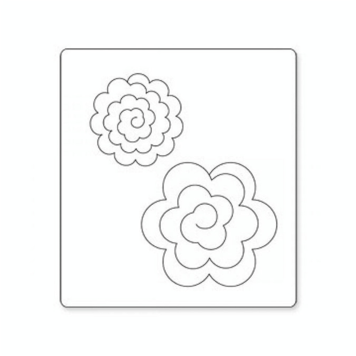 Matrice de découpe Bigz Die Fleur - Sizzix - Rougier et Plé