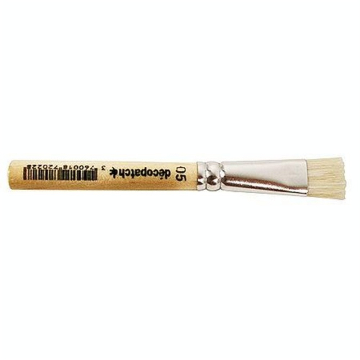 Pinceau spécial colle Pure soie n°5 - Décopatch - Rougier et Plé