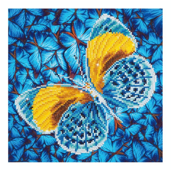 Broderie Diamant kit intermédiaire Papillon Or - Diamond Dotz - Rougier et Plé