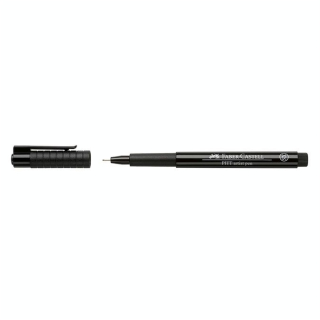 Feutre Pitt extra fin Noir - Faber-Castell - Rougier et Plé