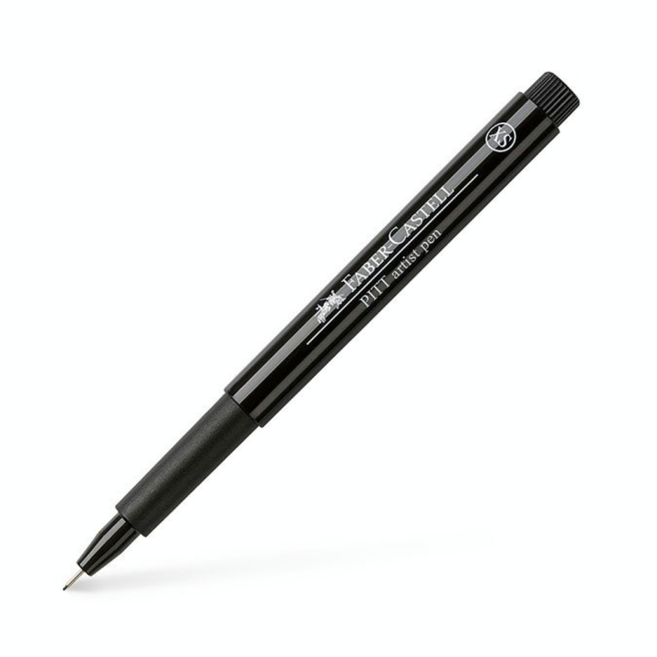 Feutre Pitt extra fin Noir - Faber-Castell - Rougier et Plé
