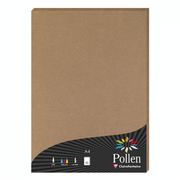 Feuille faire part Pollen 135 g A4 210 x 297 mm par 50 - Clairefontaine - Rougier et Plé