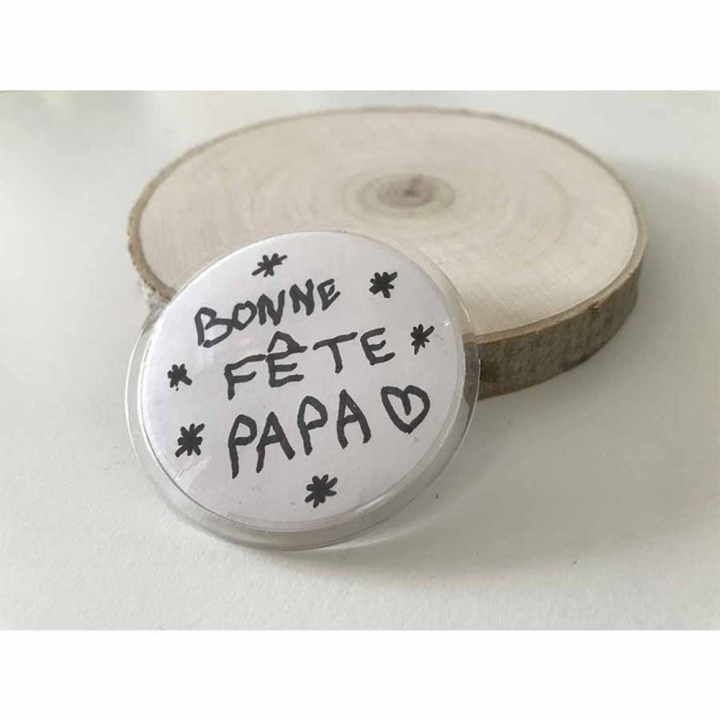 Badge rond à personnaliser Ø 6 cm 3 pcs - Artemio - Rougier et Plé