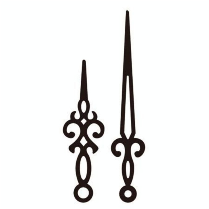 Aiguilles pour horloge Rétro 7.5 et 10 cm - Artemio - Rougier et Plé