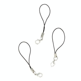 Cordon avec attache mousqueton 7 cm 15 pcs - Artemio - Rougier et Plé