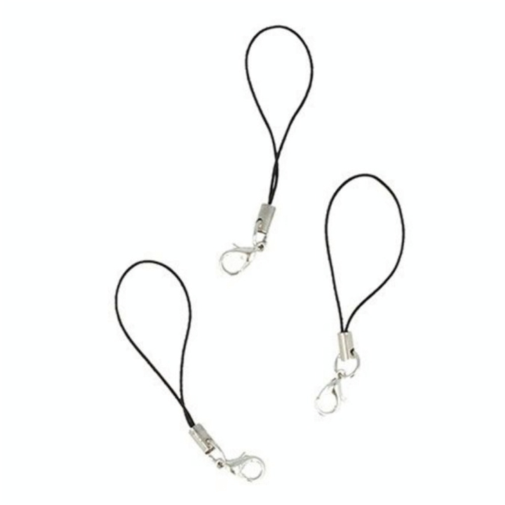 Cordon avec attache mousqueton 7 cm 15 pcs - Artemio - Rougier et Plé