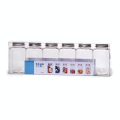 Flacon en plastique avec couvercle 9,2 x 5 cm 6 pcs - Artemio - Rougier et Plé